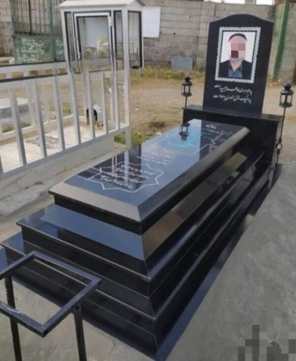 سنگ مزار گرانیت توسیرکان کد T09